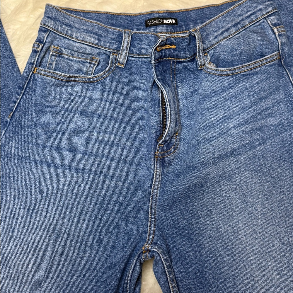Fashion Nova High Rise Denim Jeans